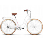 Mestský bicykel 28" Kross Le Grand Madison 2 bielo-ružový 18"